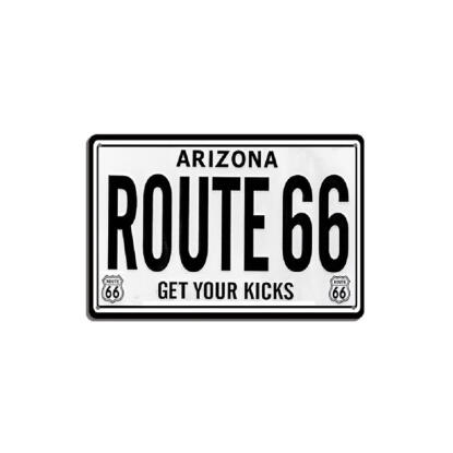 PF Route 66 20x30 cm-es retro dekor fémtábla