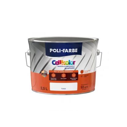 POLI-FARBE CELLKOLOR - univerzális korróziógátló alapozó - fehér 0,8L