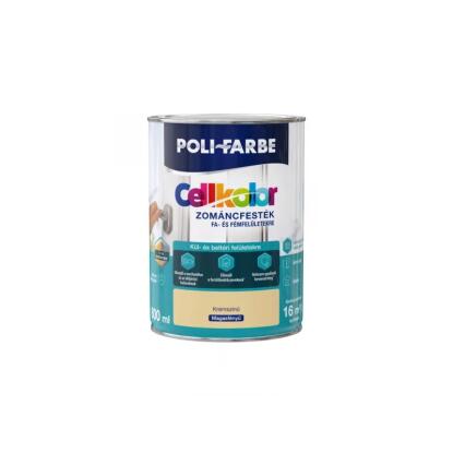 POLI-FARBE CELLKOLOR - zománcfesték - közepes dió (matt) 0,8L