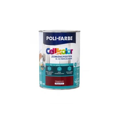 POLI-FARBE CELLKOLOR - zománcfesték - mahagóni (magasfényű) 0,8L