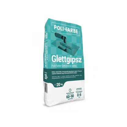 POLI-FARBE GLETTGIPSZ - beltéri glett (20kg)