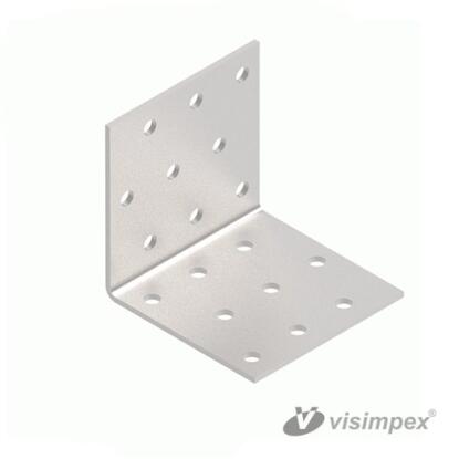 Perforált sarokösszekötő 40x40x40mm 2mm