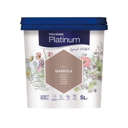 Poli-Farbe Platinum beltéri diszperziós falfesték Mandula matt 5 l
