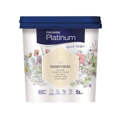 Poli-Farbe Platinum beltéri falfesték diszperziós Hamuvirág 5 l