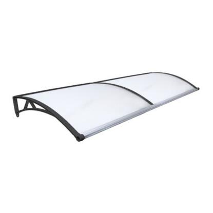 Polikarbonát előtető 240x93 cm víztiszta