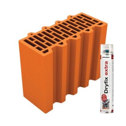 Porotherm 30 Feles Rapid Dryfix (12,5x30x24,9) 160db/raklap