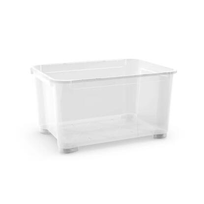 REGALUX CLEAR BOX XXL - műanyag tárolódoboz átlátszó (145L)