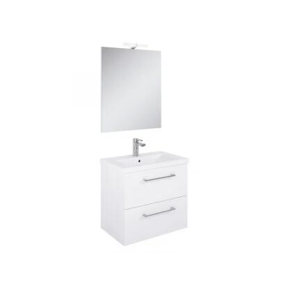 RIVA COMPACT - komplett mosdóhely (fehér, 61,7cm)