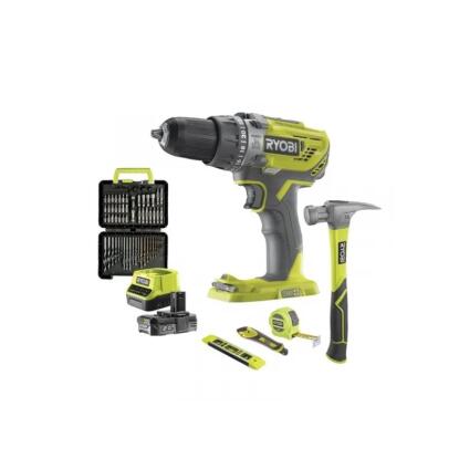 RYOBI ONE+ R18PD3-120TAH - akkus ütvefúró-csavarozó (18V, 2Ah akkuval és töltővel)