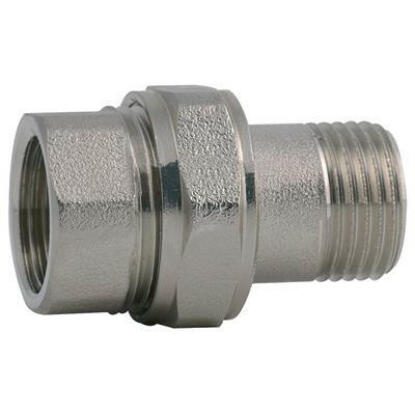 Radiátor hollander 3/4" egyenes króm