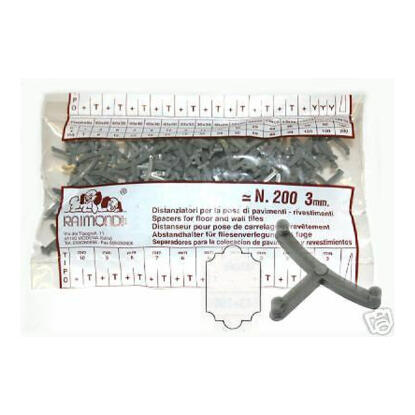 Raimondi fugakereszt 3 ágú, Provenzale lapokhoz, 200 db / csomag