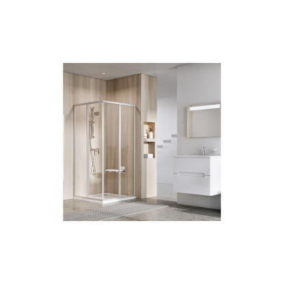 Ravak Supernova SRV2-S-75 - 195 - zuhanykabin (fehér keret + grape üveg) 14V301O2ZG