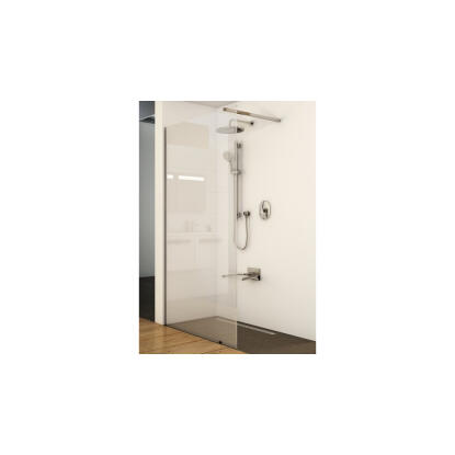 Ravak Walk-In Wall -120- fix zuhanyfal (fényes alu profil + transparent üveg) GW9WG0C00Z1