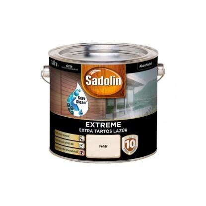 SADOLIN EXTREME - extra tartós lazúr - fehér 0,7L