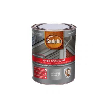 SADOLIN SUPER DECKFARBE - favédő festék - antracit 2,5L