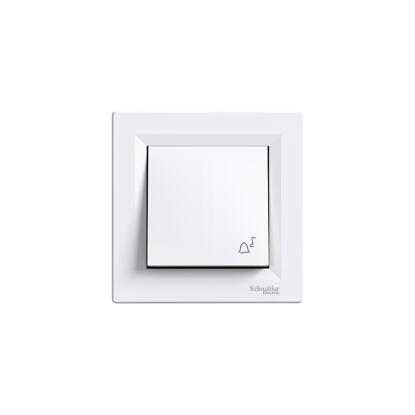 SCHNEIDER ASFORA EGYPÓLUSÚ NYOMÓ FEHÉR CSENGŐJEL PEPH0800121