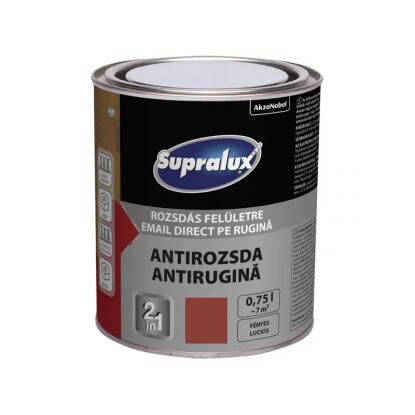 SUPRALUX ANTIROZSDA - fémfesték közvetlenül a rozsdára - bézs (kalapácslakk) 0,75L