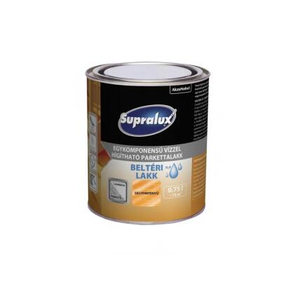 SUPRALUX BELTÉRI LAKK - parkettlakk - színtelen (fényes) 2,5L