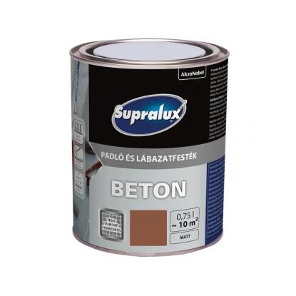 SUPRALUX BETON - padló- és lábazatfesték - téglavörös 3L