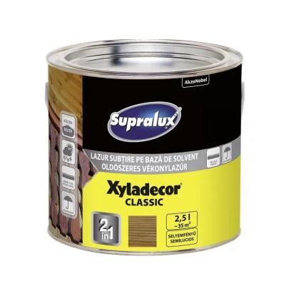 SUPRALUX XYLADECOR CLASSIC - vékonylazúr - antik tölgy 0,75L
