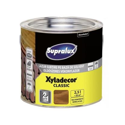 SUPRALUX XYLADECOR CLASSIC - vékonylazúr - vöröses teak 0,75L