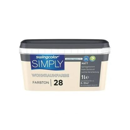 SWINGCOLOR SIMPLY - beltéri falfesték - világos barna (Nr. 12) 2,5L
