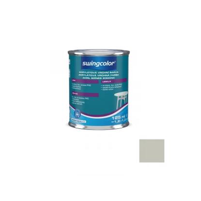 SWINGCOLOR - színes zománcfesték (akril) - fekete (selyemfényű) 2,5L