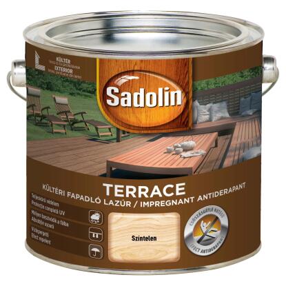 Sadolin lazúr Terrace kültéri színtelen 2,5 l