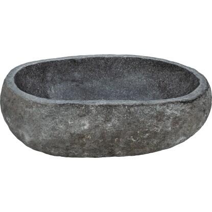 Sanitop-Wingenroth Riverstone pultra ültethető mosdókagyló natúr 40 cm x 50 cm f
