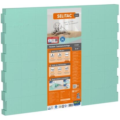 Selitac lépéshang-szigetelés parkettához és laminált padlóhoz 5 mm