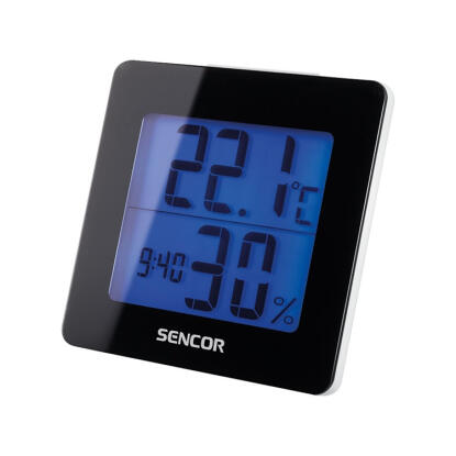 Sencor SWS 1500 B fekete időjárás állomás