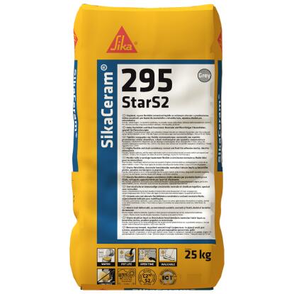 SikaCeram-295 StarS2 ragasztóhabarcs 25 kg-os zsák