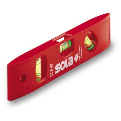 Sola Műanyag-Torpedo-vízmérték PT 5 20