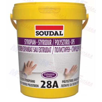 Soudal 28A Polystyrol ragasztó 5kg  PL/HU/RO/BG - Diszperziós
