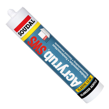 Soudal Acryrub barna 310ml - Festhető tömítő