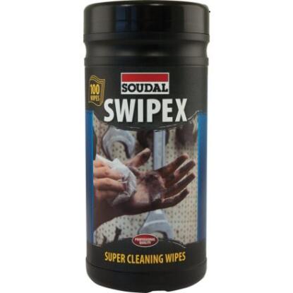 Soudal Ipari tisztítókendő - Swipex 100 db - Professzionális