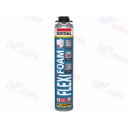 Soudal Pisztolyhab Soudafoam Flexifoam 750ml - 4 évszakos (rugalmas, dilatáló hézagokba)