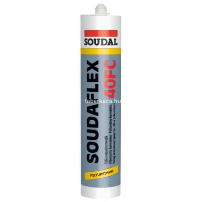 Soudal Soudaflex 40 FC fehér 310ml - PU tömítő/ragasztó