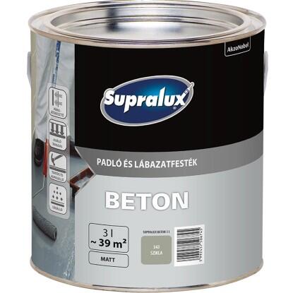 Supralux beton padló és lábazatfesték 343 Szikla 3 l