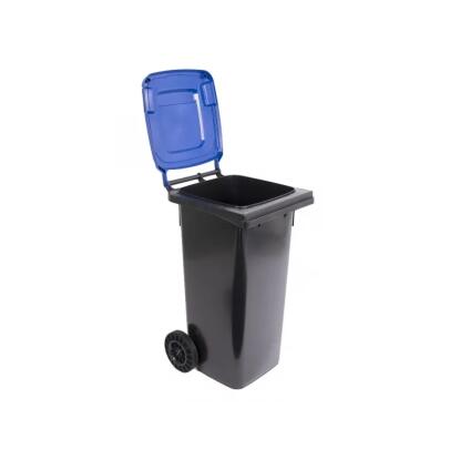 Szelektív szemetes (120L, kék tetővel)