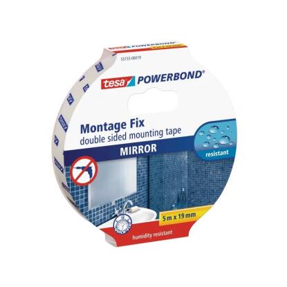 TESA POWERBOND - tükörragasztó szalag (kétoldalas, 5m)
