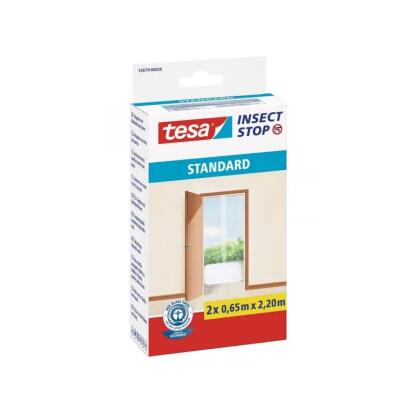 TESA STANDARD - öntapadós szúnyogháló ajtóra (65x220cm, fehér, 2db)