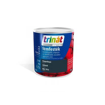 TRINÁT AQUA UNITOP - alapozó és fedőfesték - világosszürke (selyemfényű) 0,75L