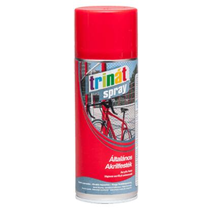 TRINÁT spray általános akrilfesték ezüstszürke 400 ML