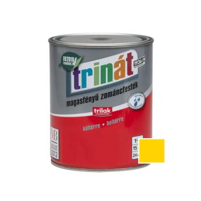 TRINÁT - zománcfesték - sárga (magasfényű) 0,5L