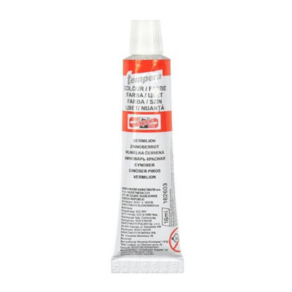 Tempera, KOH-I-NOOR, cinóber piros, 16ml