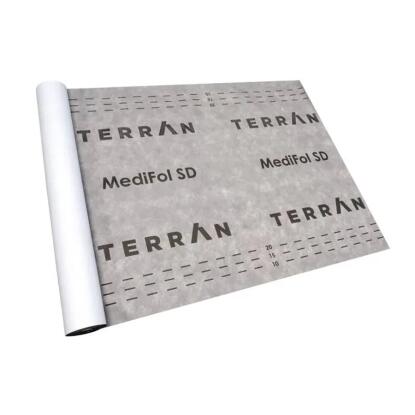 Terrán MediFol SD Páraáteresztő tetőfólia 120 g, 75 m2/tekercs