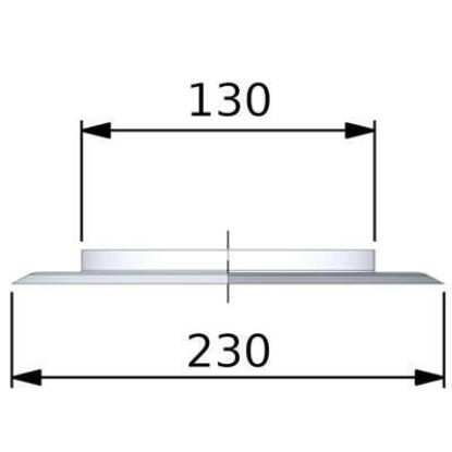 Tricox 125 takaró lemez alu (2db/csomag) TL35