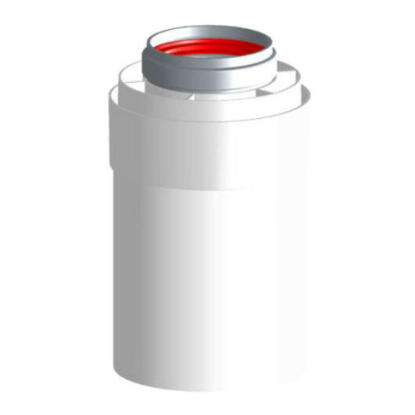 Tricox 80/125 cső 250 mm alu/alu ( AACS605C )