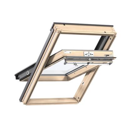 VELUX GGL tetőtéri ablak, lakkozott fa, ragasztott üveg 78x160 cm